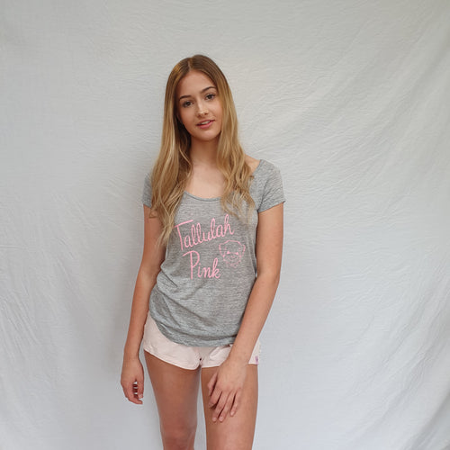 Tallulah Pink Grey T-shirt