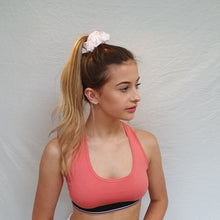 Load image into Gallery viewer, Tallulah Pink Coral Racer Back Crop Top