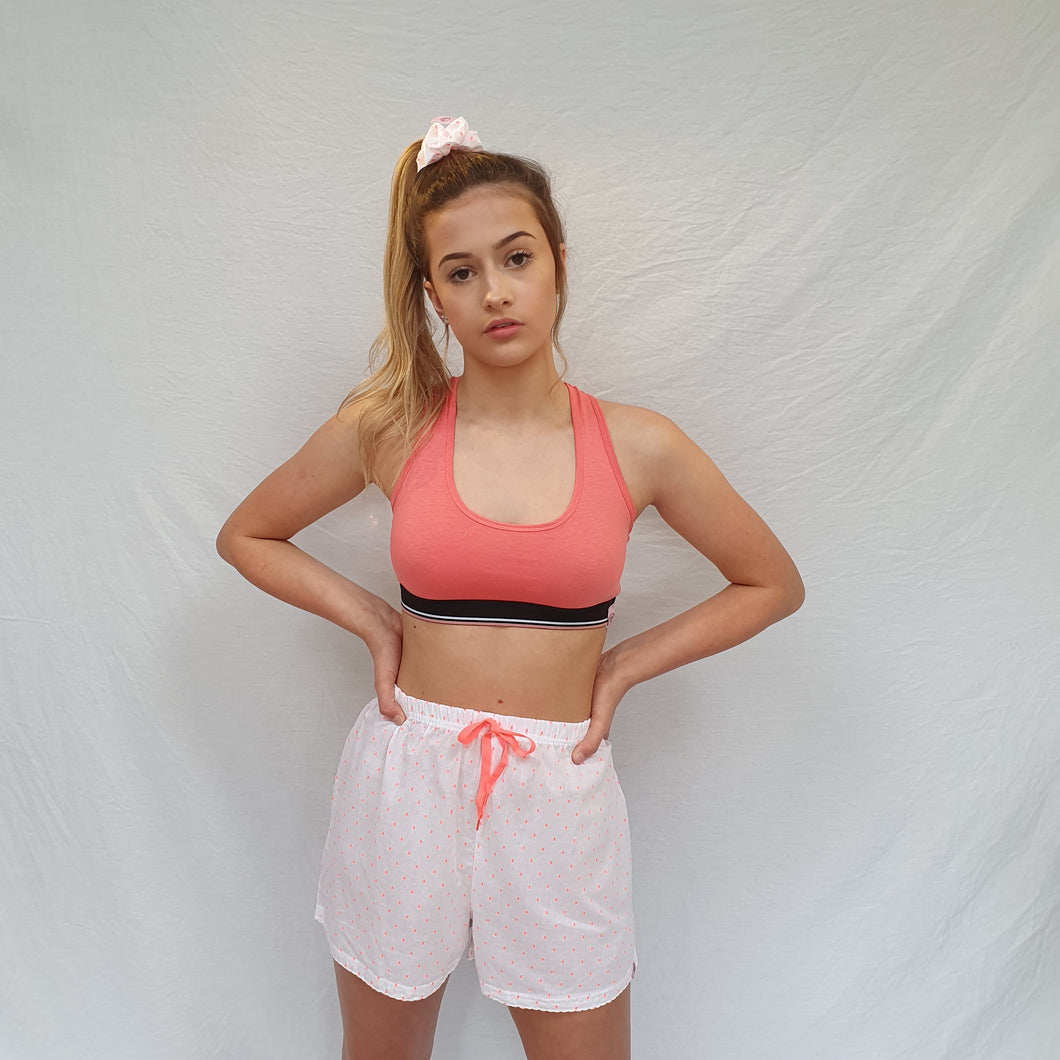 Tallulah Pink Spotty Shorts
