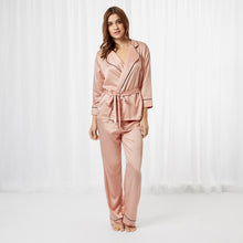 Load image into Gallery viewer, Bluebella Wren kimono and trouser pyjama set